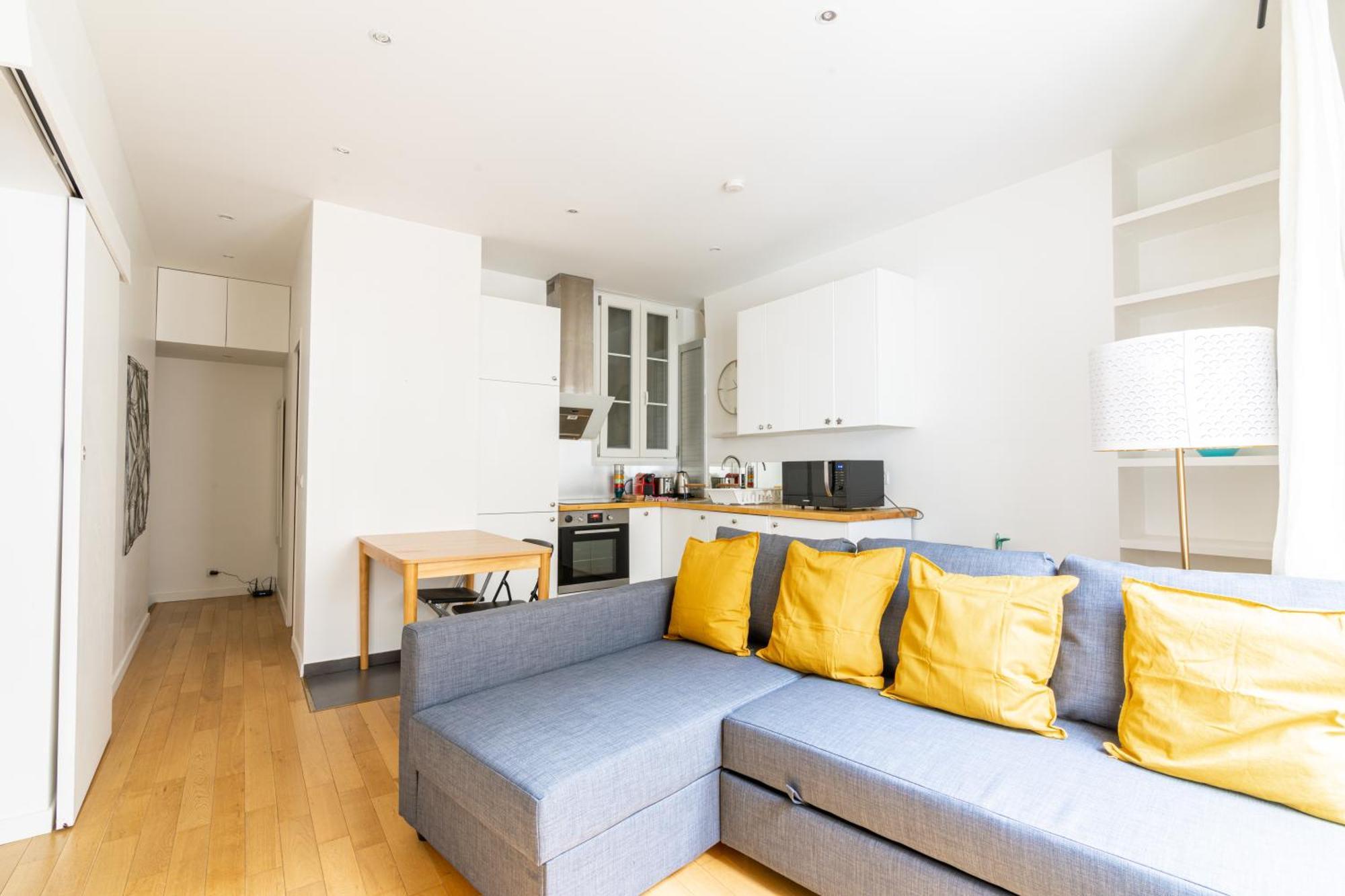 Luxurious 1 Bedroom Republique Vinaigriers Free Netflix Párizs Kültér fotó