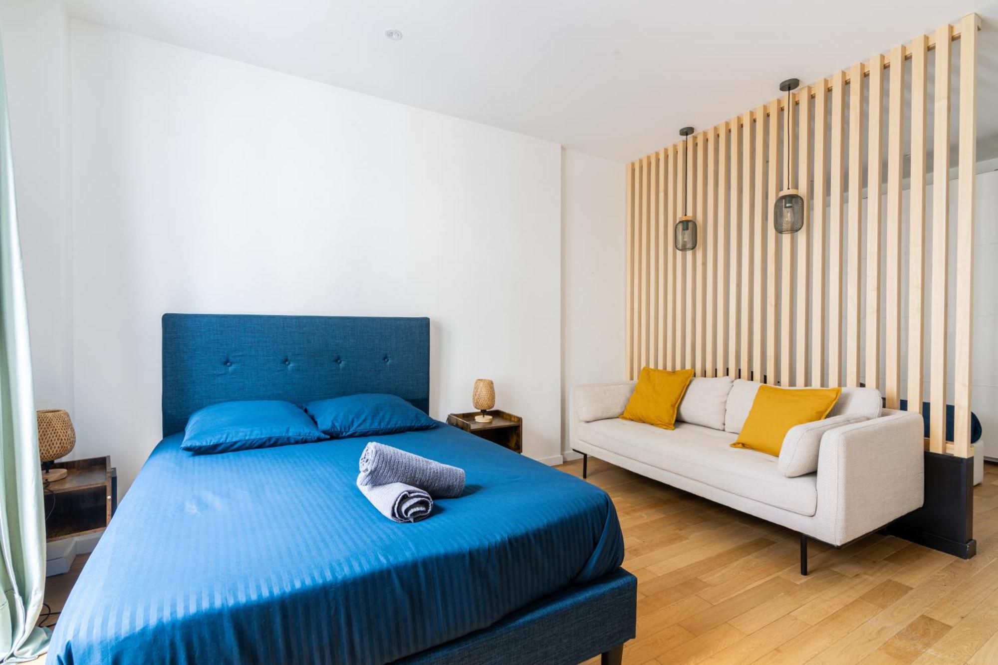 Luxurious 1 Bedroom Republique Vinaigriers Free Netflix Párizs Kültér fotó