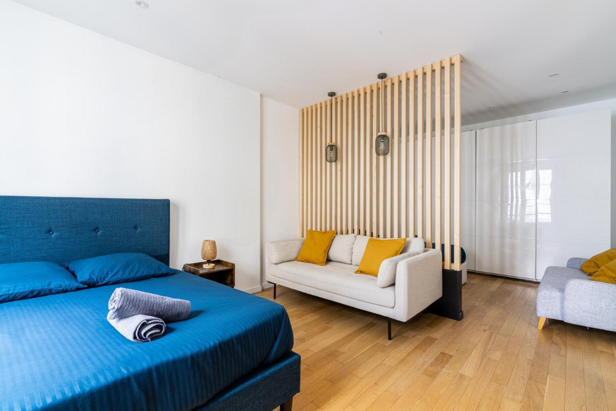 Luxurious 1 Bedroom Republique Vinaigriers Free Netflix Párizs Kültér fotó